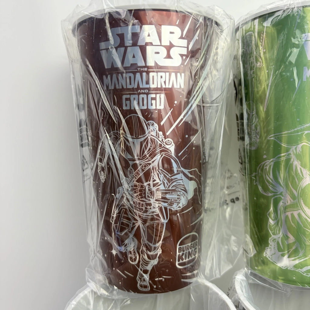 Burger King Star Wars The Mandalorian And Grogu, Complete Set 4 Cups 2026