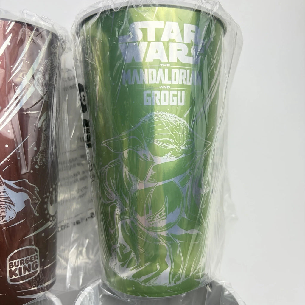 Burger King Star Wars The Mandalorian And Grogu, Complete Set 4 Cups 2026