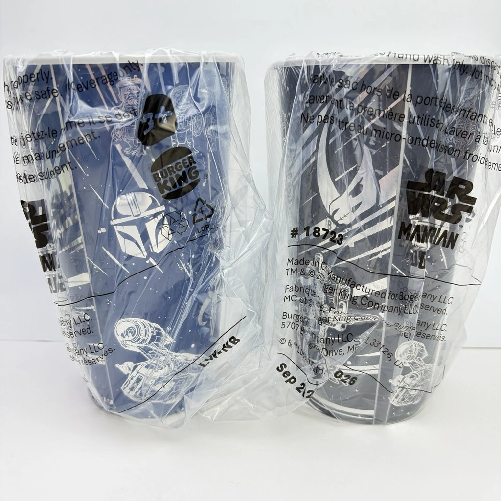 Burger King Star Wars The Mandalorian And Grogu, Complete Set 4 Cups 2026